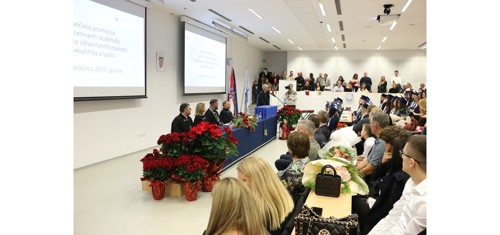 U blagdanskom ozračju održana svečana promocija diplomiranih studenata Fakulteta zdravstvenih znanosti
